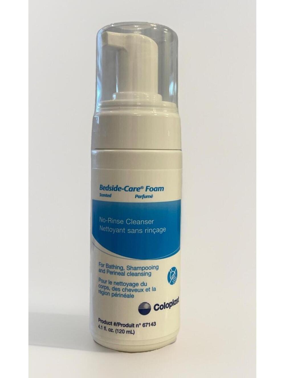 Coloplast Bedside Care Foam Rinse-Free Body Wash/Shampoo - Scented